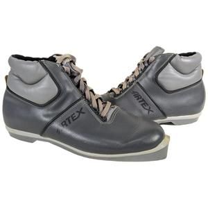 Artex Cross Country Ski Boots Nordic Men's Size 44 EU 10 US Italy NNN Gray
